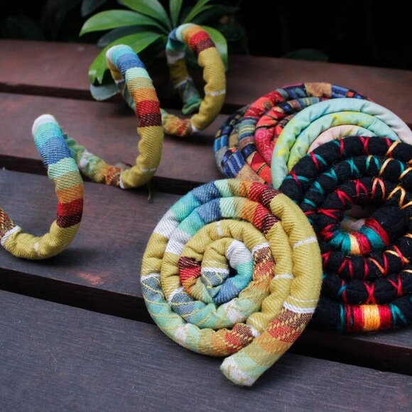 Spiral Lock Hair Tie Dreadlock Accessories Bendable Ponytail Holder Unisex main image 8